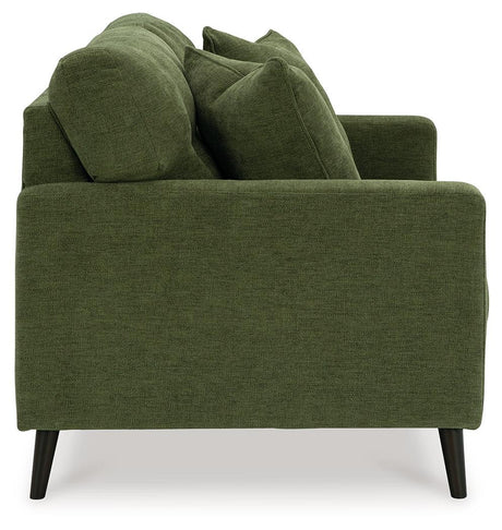 Bixler Olive Loveseat by Ashley at Eve Furniture