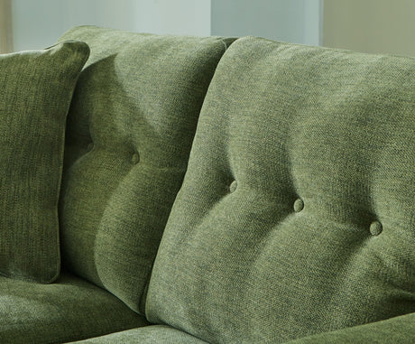 Bixler Olive Loveseat by Ashley at Eve Furniture