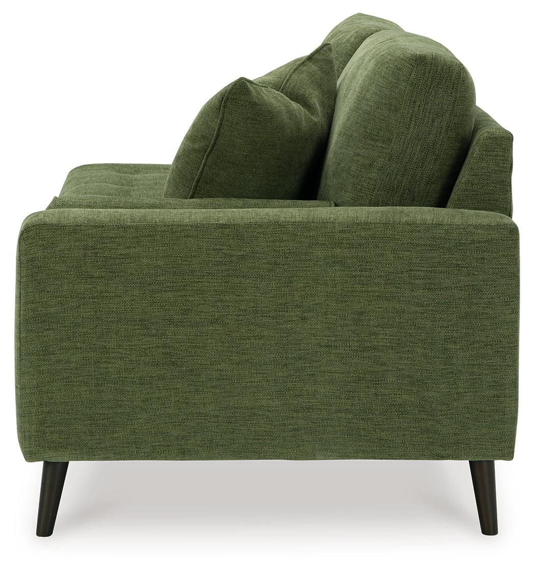 Bixler Olive Right-Arm Facing Corner Chaise by Ashley at Eve Furniture