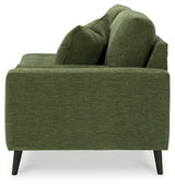 Bixler Olive Right-Arm Facing Corner Chaise by Ashley at Eve Furniture