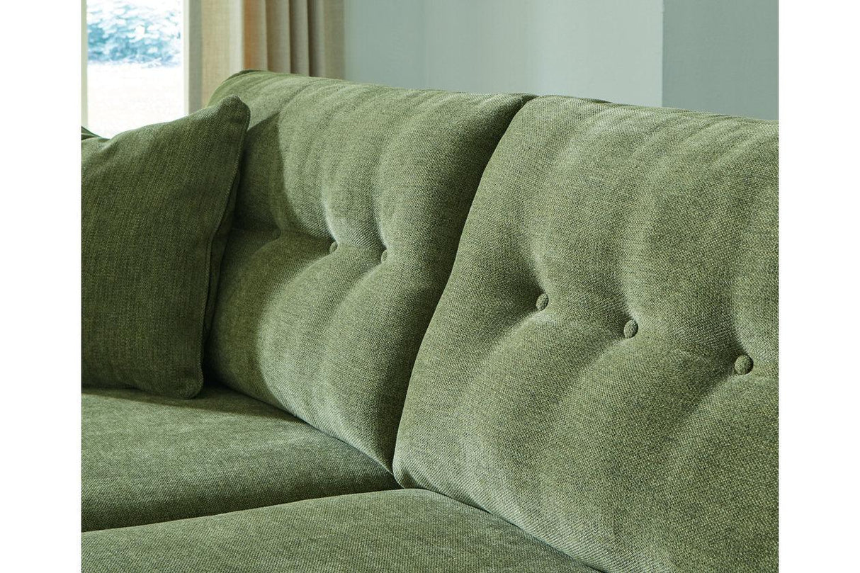 Bixler Olive Sofa and Loveseat by Ashley at Eve Furniture