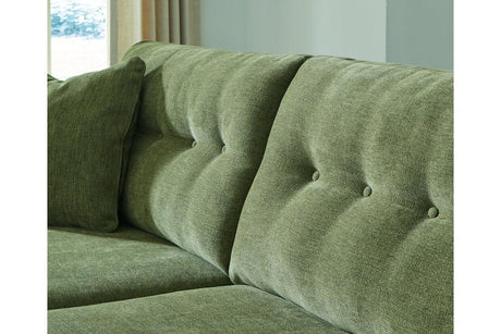 Bixler Olive Sofa and Loveseat by Ashley at Eve Furniture