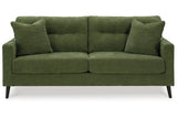 Bixler Olive Sofa and Loveseat by Ashley at Eve Furniture