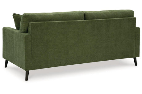 Bixler Olive Sofa and Loveseat by Ashley at Eve Furniture