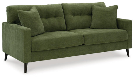 Bixler Olive Sofa by Ashley at Eve Furniture