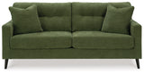 Bixler Olive Sofa by Ashley at Eve Furniture