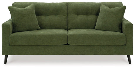 Bixler Olive Sofa by Ashley at Eve Furniture