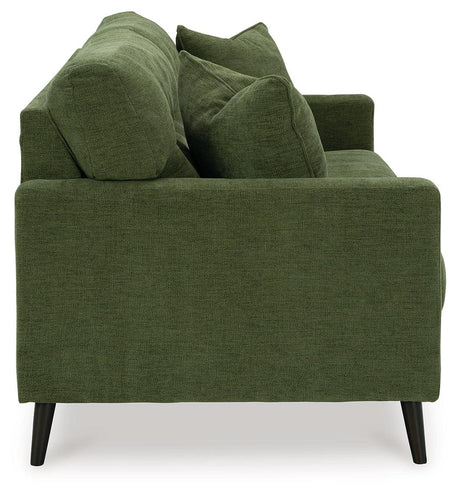 Bixler Olive Sofa by Ashley at Eve Furniture
