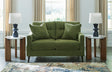 Bixler Olive Loveseat by Ashley at Eve Furniture