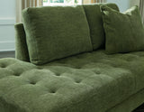 Bixler Olive Right-Arm Facing Corner Chaise by Ashley at Eve Furniture
