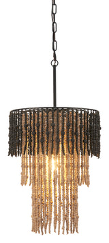 Bizu Black & Beige Ceiling Lamp by Zuomod at Eve Furniture