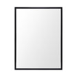 Black 30x40 Faux Wood Frame Bathroom Vanity Mirror by Mercana at Eve Furniture