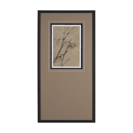 Black Chokecherry 1 by Mercana Studio a Hand Embellished Framed Art Print Matted under Glass by Mercana at Eve Furniture