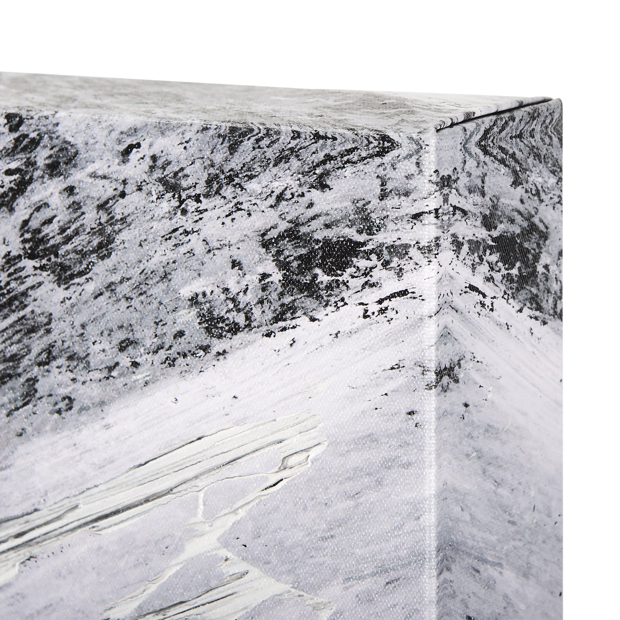 Black Composition I by Mercana Studio a Hand Embellished Textured Canvas by Mercana at Eve Furniture