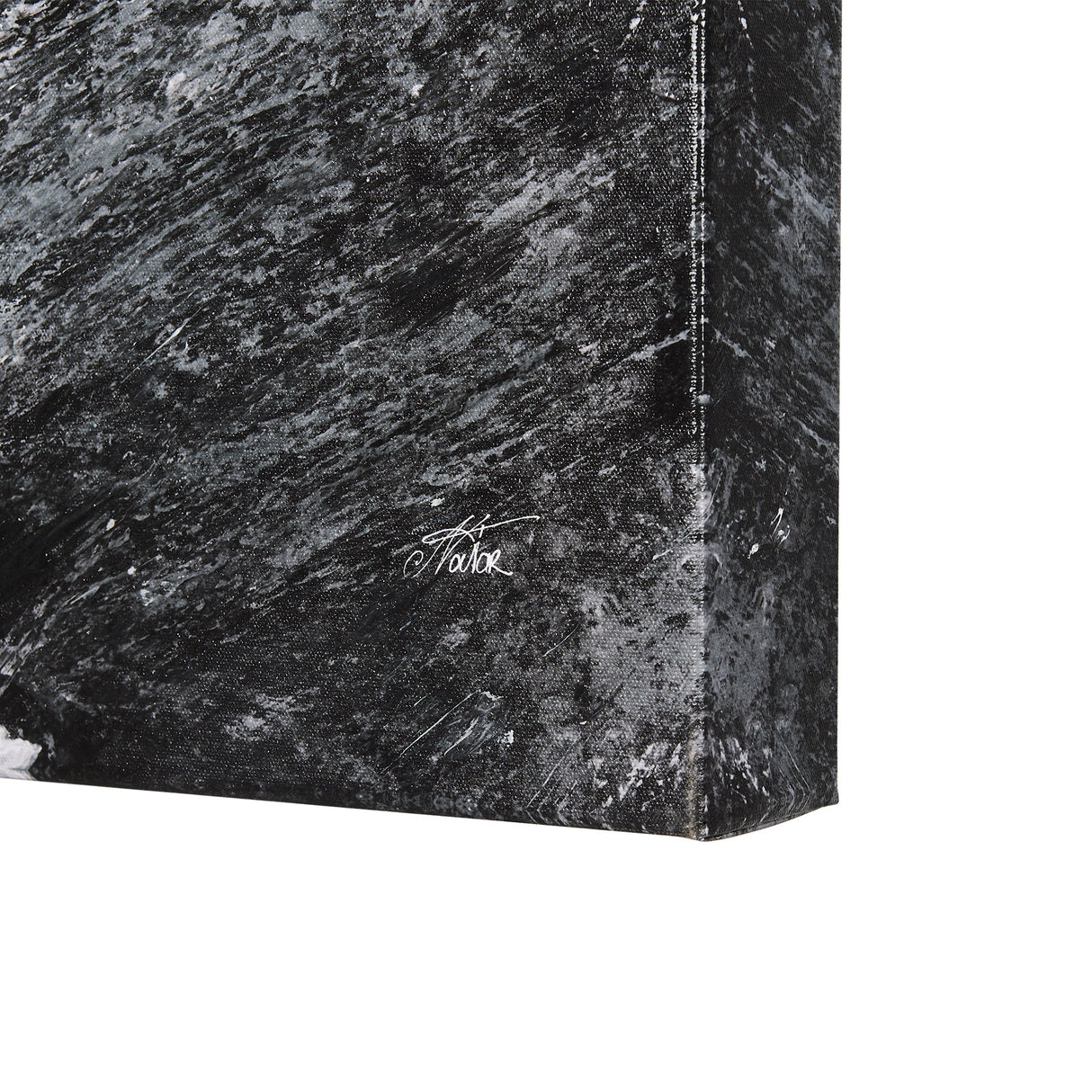 Black Composition II by Mercana Studio a Hand Embellished Textured Canvas by Mercana at Eve Furniture