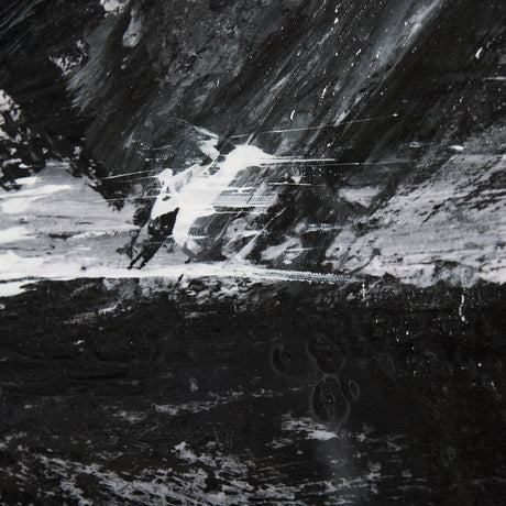 Black Composition II by Mercana Studio a Hand Embellished Textured Canvas by Mercana at Eve Furniture