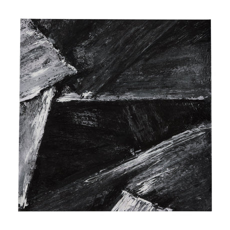 Black Composition II by Mercana Studio a Hand Embellished Textured Canvas by Mercana at Eve Furniture