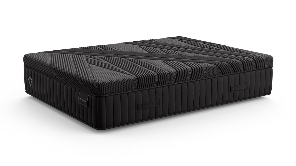 Black Diamond Summit Hybrid 15" Medium Black Twin Mattress by Diamond Mattress at Eve Furniture