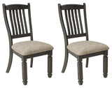 Tyler Creek Black/Grayish Brown Dining Chair, Set of 2