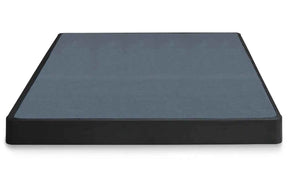 Black Queen 4" Low Profile Box Spring by Kingdom at Eve Furniture
