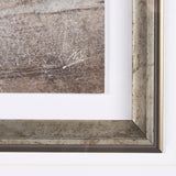 Black Strokes I by Mercana Studio a Hand Embellished Textured Framed Art Print Matted under Glass by Mercana at Eve Furniture