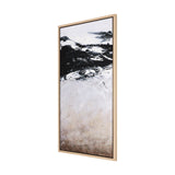 Black Strokes I by Mercana Studio a Hand Embellished Textured Framed Canvas by Mercana at Eve Furniture