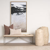 Black Strokes I by Mercana Studio a Hand Embellished Textured Framed Canvas by Mercana at Eve Furniture