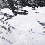 Black Strokes II by Mercana Studio a Hand Embellished Textured Framed Canvas by Mercana at Eve Furniture