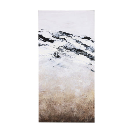 Black Strokes III by Mercana Studio a Hand Embellished Textured Canvas by Mercana at Eve Furniture