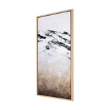 Black Strokes III by Mercana Studio a Hand Embellished Textured Framed Canvas by Mercana at Eve Furniture