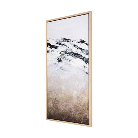 Black Strokes III by Mercana Studio a Hand Embellished Textured Framed Canvas by Mercana at Eve Furniture