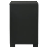 Blacktoft 2-Drawer Nightstand Black