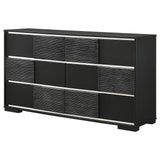 Blacktoft Black 6-Drawer Dresser