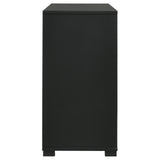 Blacktoft Black 6-Drawer Dresser by Coaster at Eve Furniture