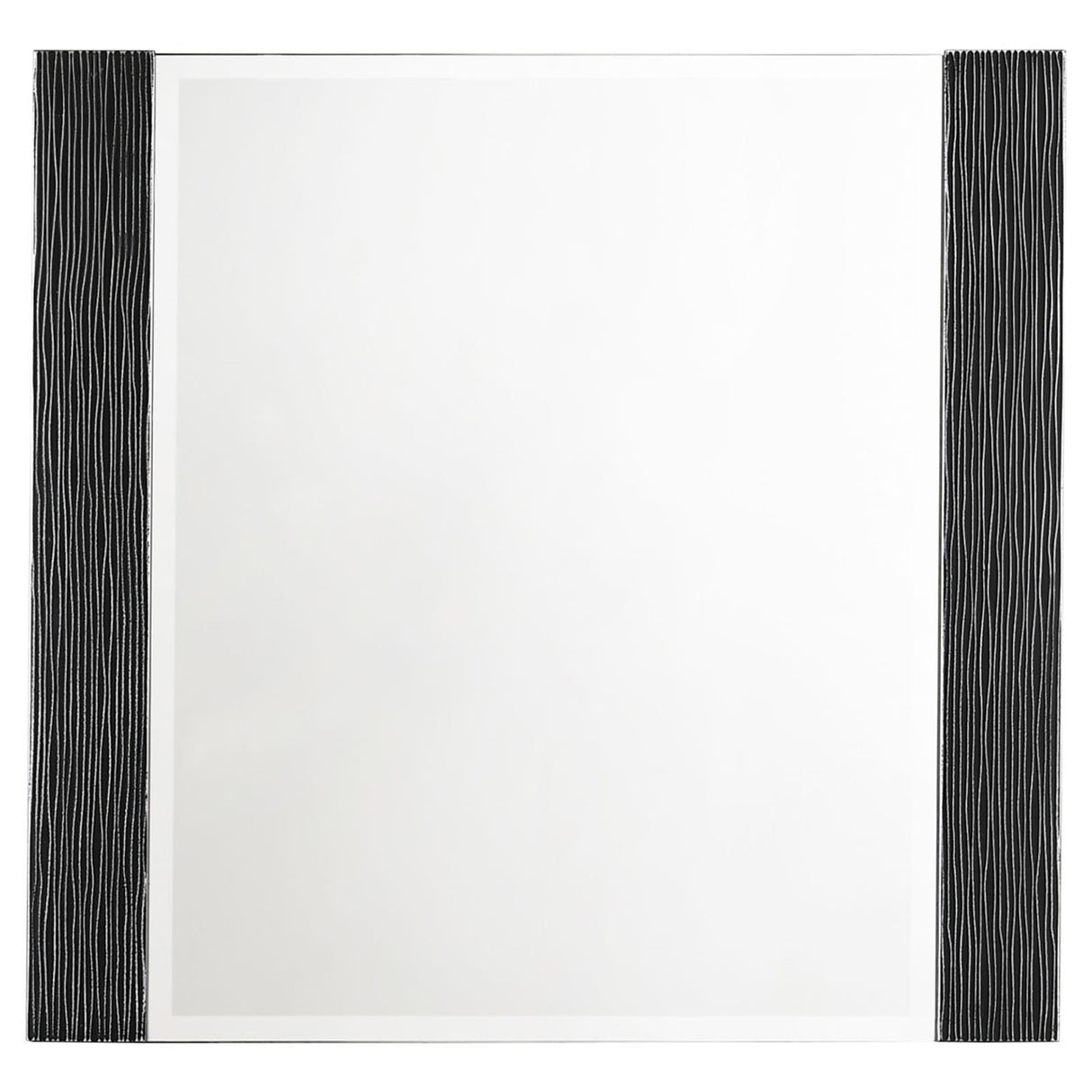 Blacktoft Black Rectangle Dresser Mirror by Coaster at Eve Furniture