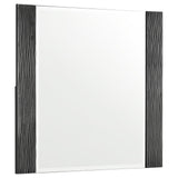 Blacktoft Black Rectangle Dresser Mirror by Coaster at Eve Furniture