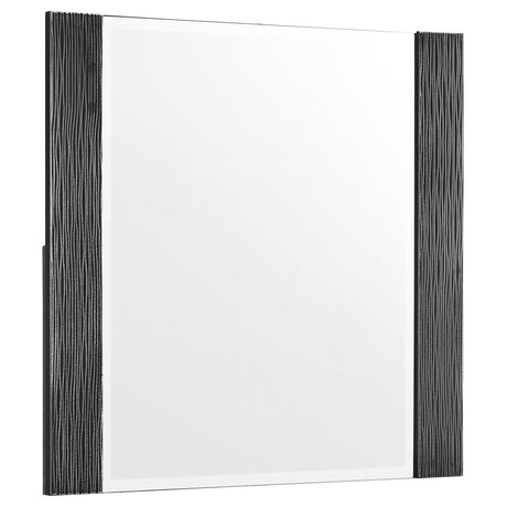 Blacktoft Black Rectangle Dresser Mirror by Coaster at Eve Furniture