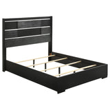 Blacktoft Black Panel Bedroom Set