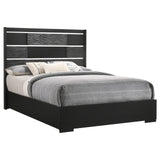 Blacktoft Black Panel Bedroom Set