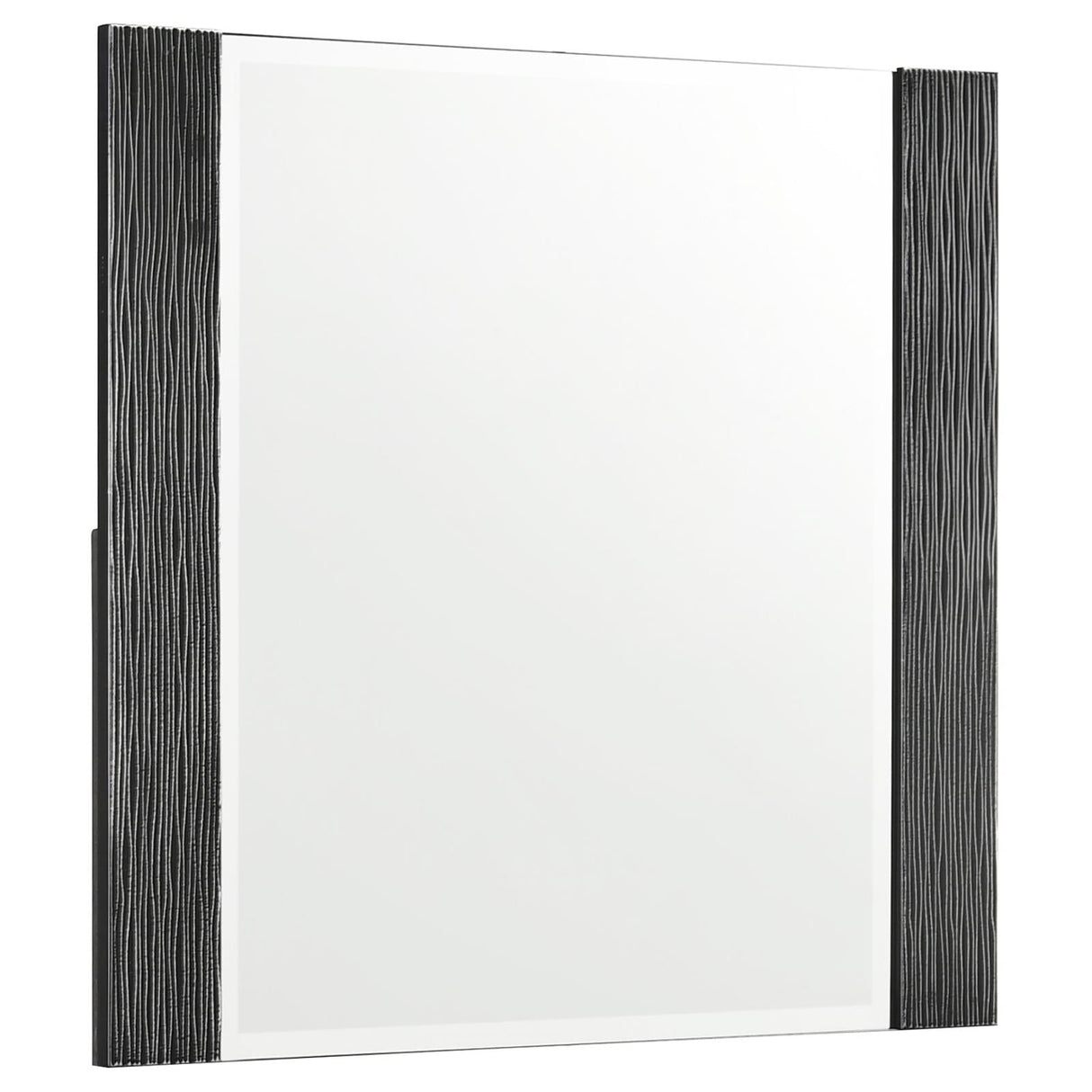 Blacktoft Black Rectangle Dresser Mirror