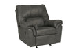 Bladen Slate Rocker Recliner by Ashley at Eve Furniture