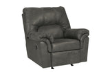 Bladen Slate Rocker Recliner by Ashley at Eve Furniture