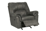 Bladen Slate Rocker Recliner by Ashley at Eve Furniture