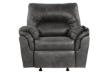 Bladen Slate Rocker Recliner by Ashley at Eve Furniture