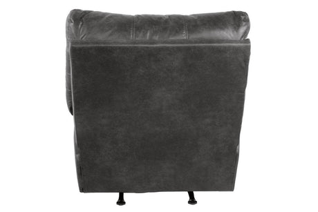Bladen Slate Rocker Recliner by Ashley at Eve Furniture