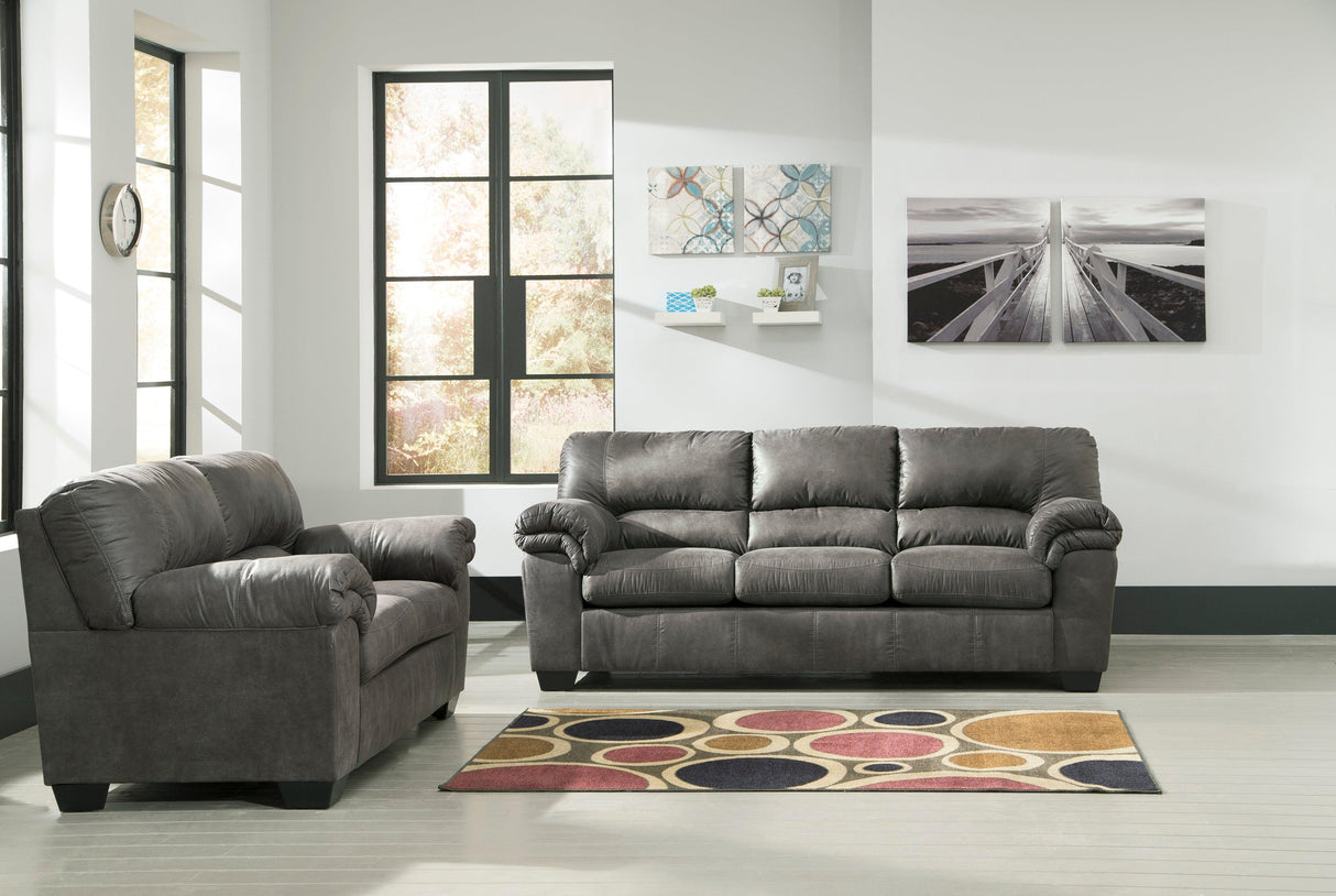 Bladen Slate Sofa and Loveseat by Ashley at Eve Furniture