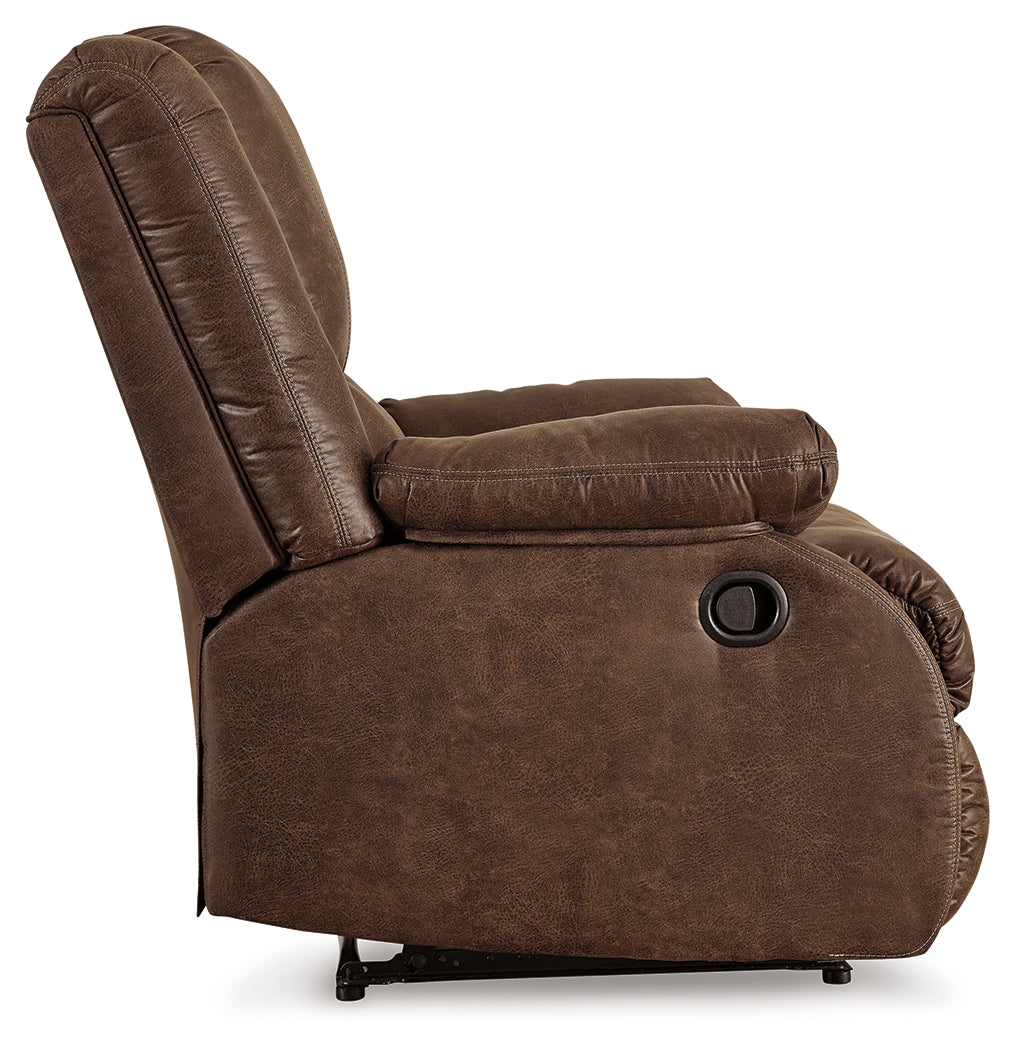 Bladewood Coffee Recliner by Ashley at Eve Furniture