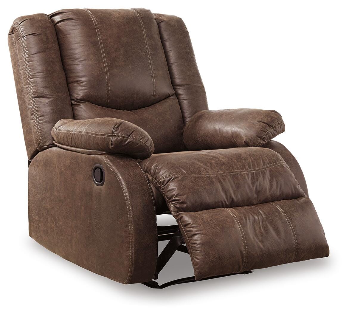 Bladewood Coffee Recliner by Ashley at Eve Furniture