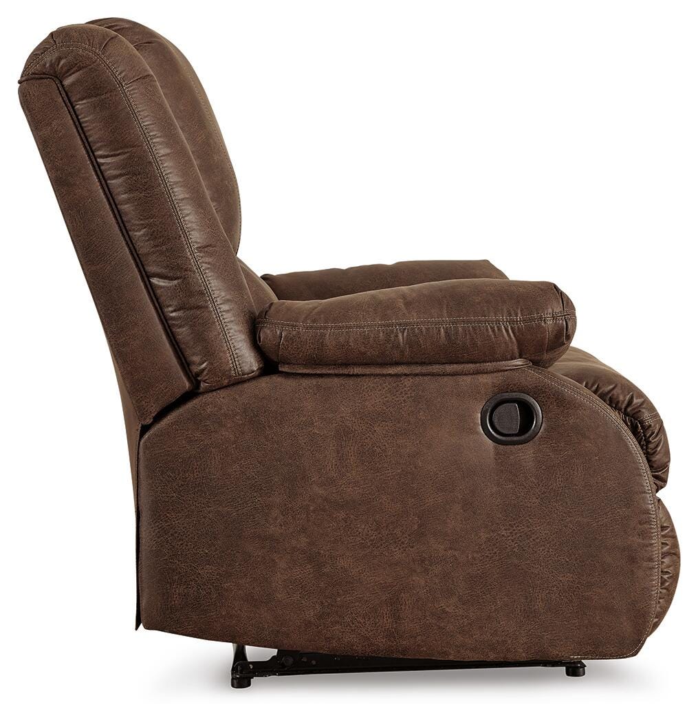 Bladewood Coffee Recliner by Ashley at Eve Furniture
