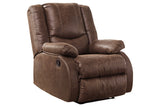 Bladewood Coffee Recliner by Ashley at Eve Furniture